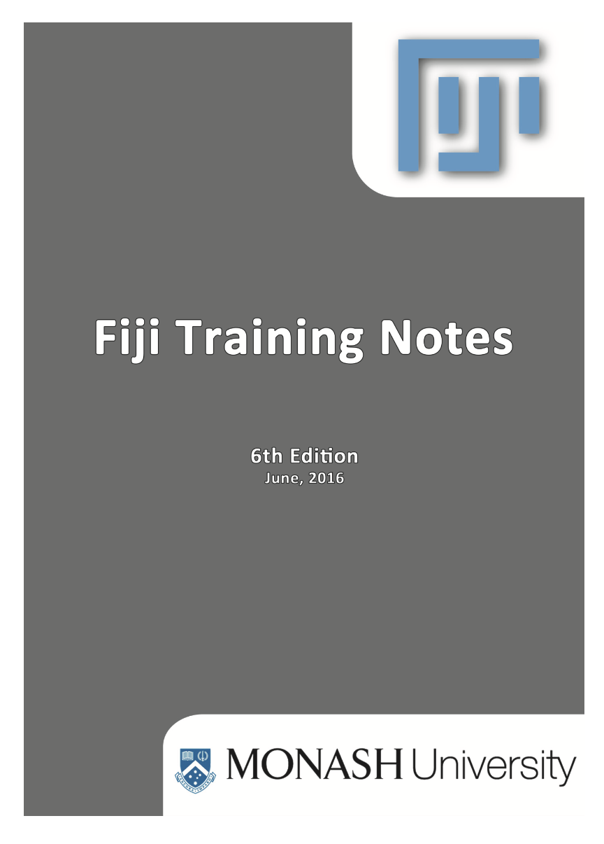 Fiji Training Notes cover