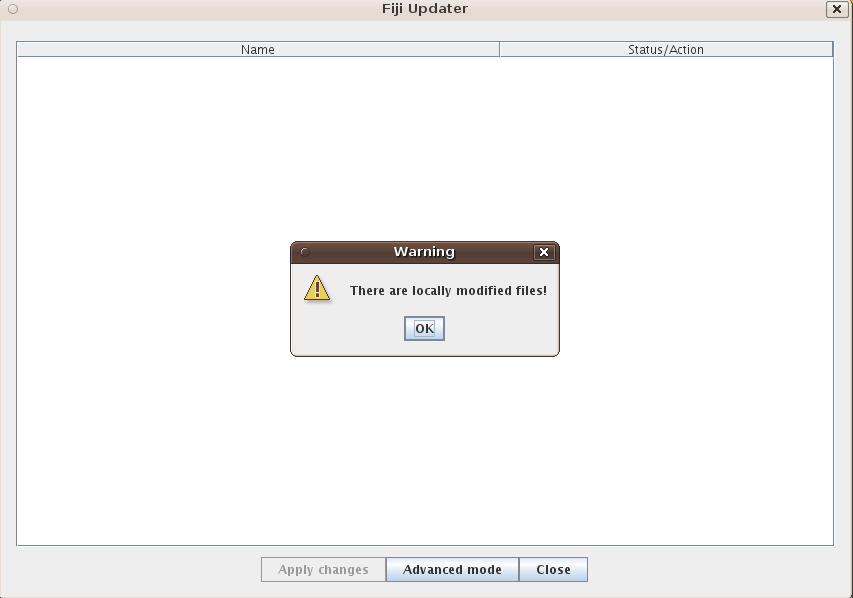 updater-locally-modified