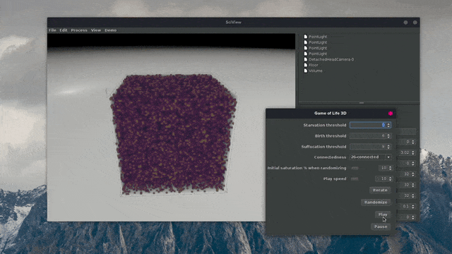 sciview Game of Life visualization