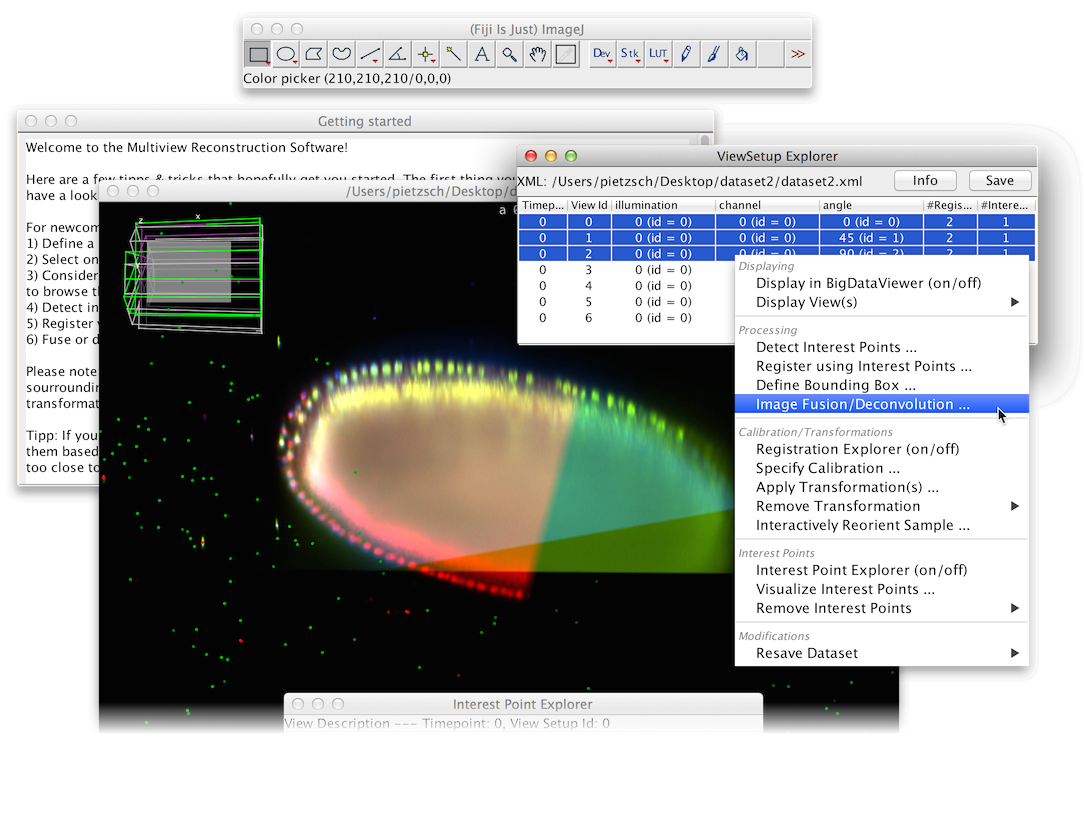 MultiView Reconstruction screenshot