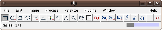 Status bar with progress
