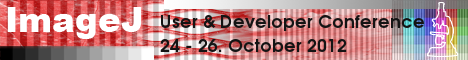 ImageJ 2012 User & Developer Conference