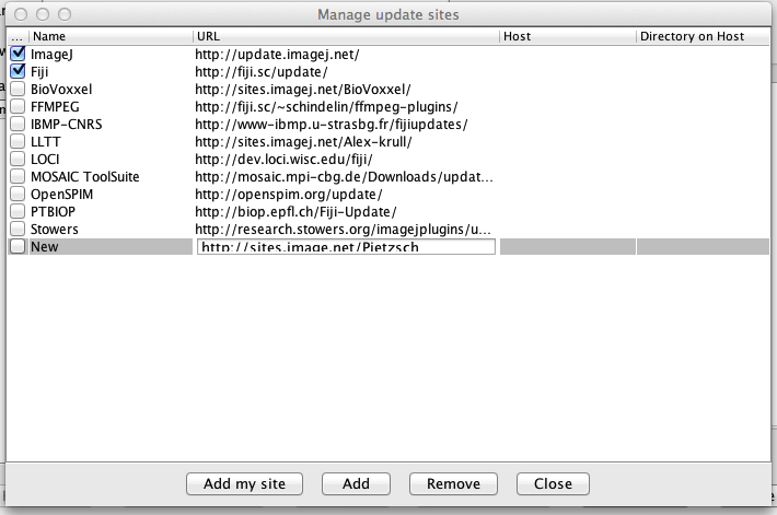 Pietzsch update site