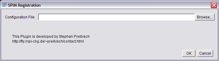 Shows the Advanced SPIM Registration Dialog.