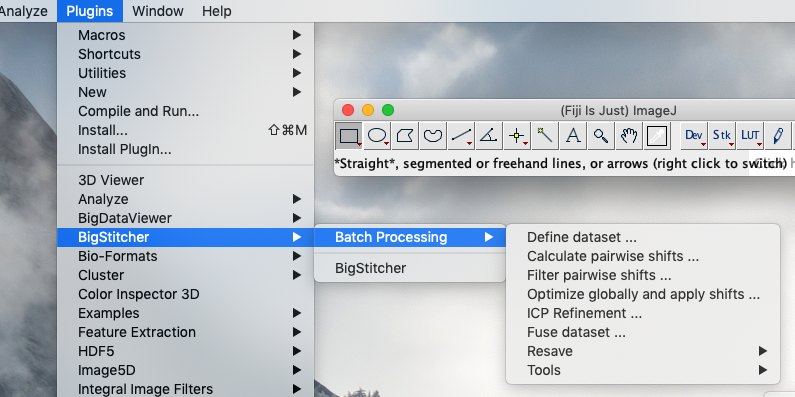 Headless menu