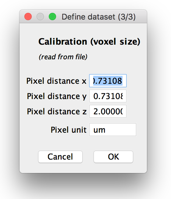 Step 3: Verifying/modifying calibration.