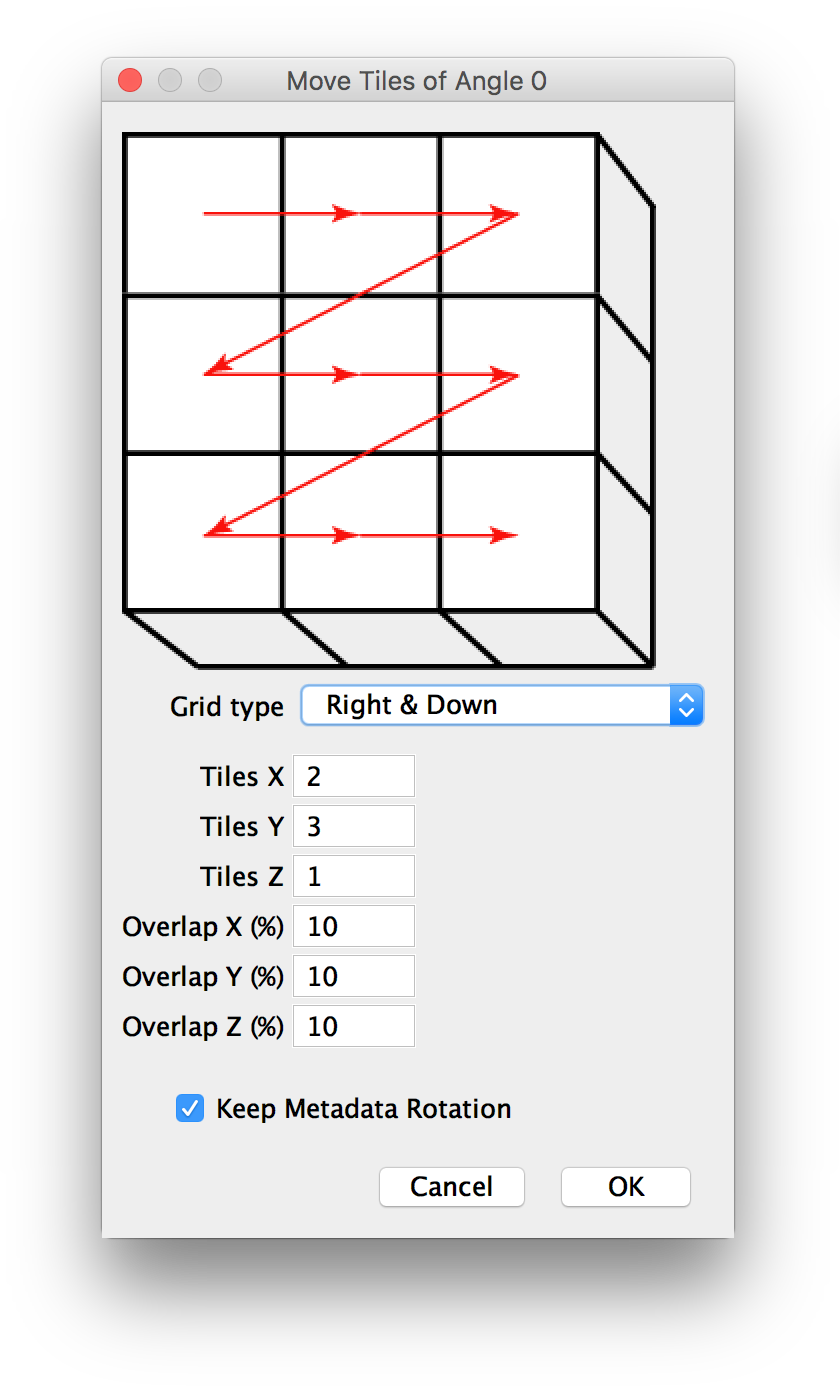 Options for manually moving tiles to a grid (macro-scriptable).