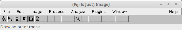 bUnwarpJ toolbar with