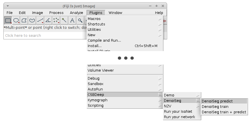 Available DenoiSeg plugins
