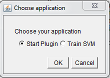 Robust Clump Splitting plugin main dialog
