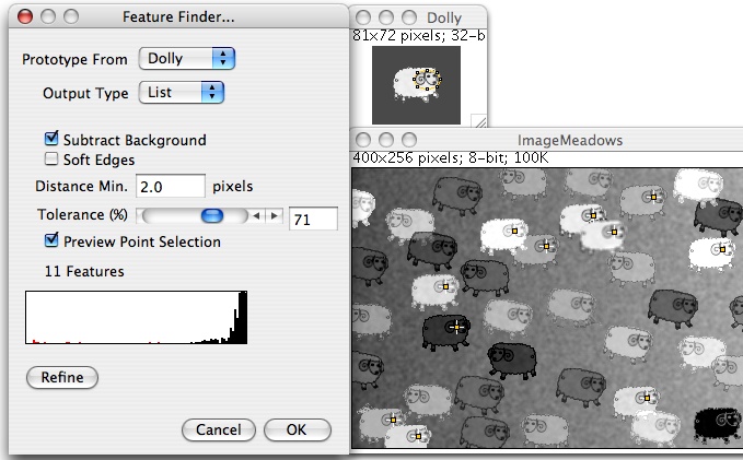 Dialog screen shot