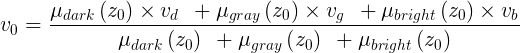Fuzzy set transformation formula