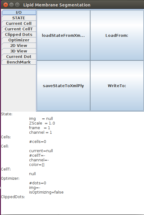 LimeSeg graphical user interface