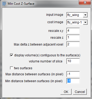 Mincostsurf gui