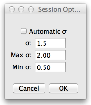 LLTT edit object parameters dialog