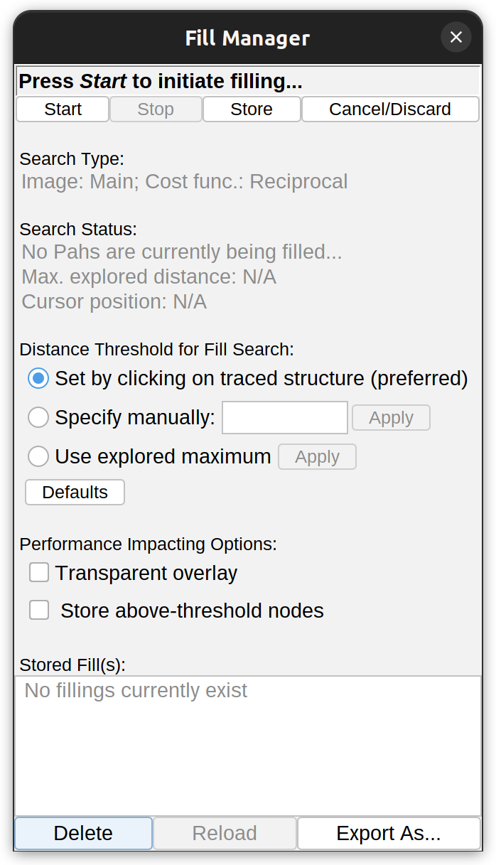 Fill Manager (v4.2.0).