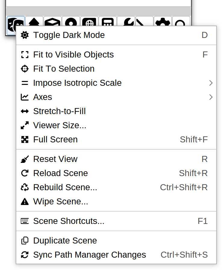 Scene Controls Scene Controls
