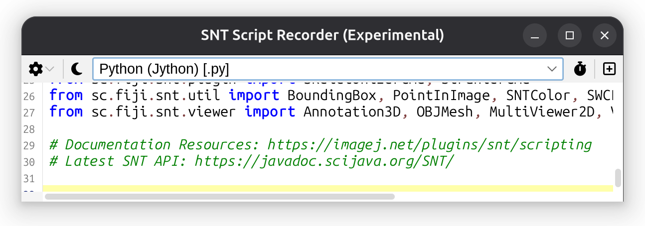 Script recorder