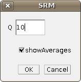 Statistical region merging dialog