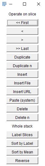 Pub Montage labeling options dialog