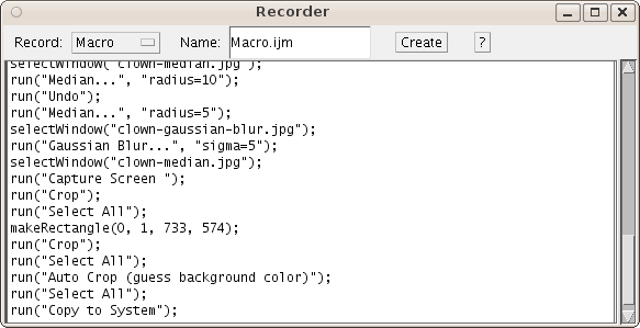 Macro recorder