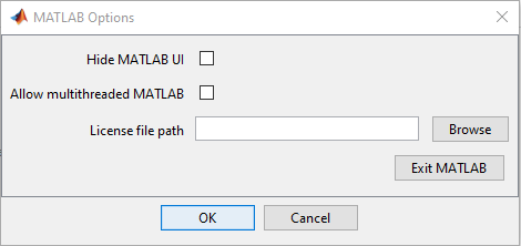 Matlab options